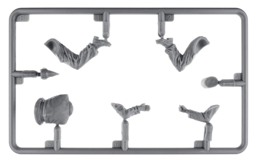 Miniart French Tank Crew 1944 Resin Head Plastic Model MA53015 1/35 (Human)