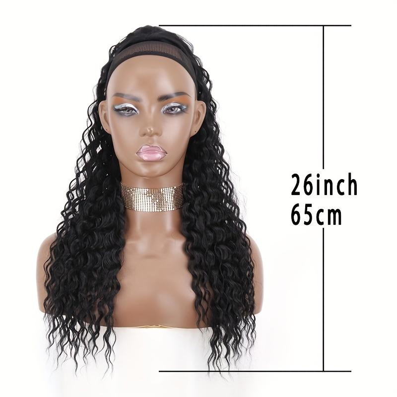 Long Curly Wavy Ponytail Hair Extensions Synthetic Drawstring Ponytail for Women - Wrap Around Style for a Natural Look Hair Accessories