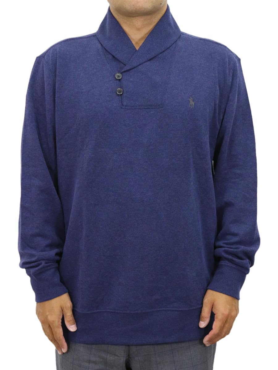 

Polo Ralph Lauren Men s Shawl Collar Jersey Sweatshirt NVYHTR XXL