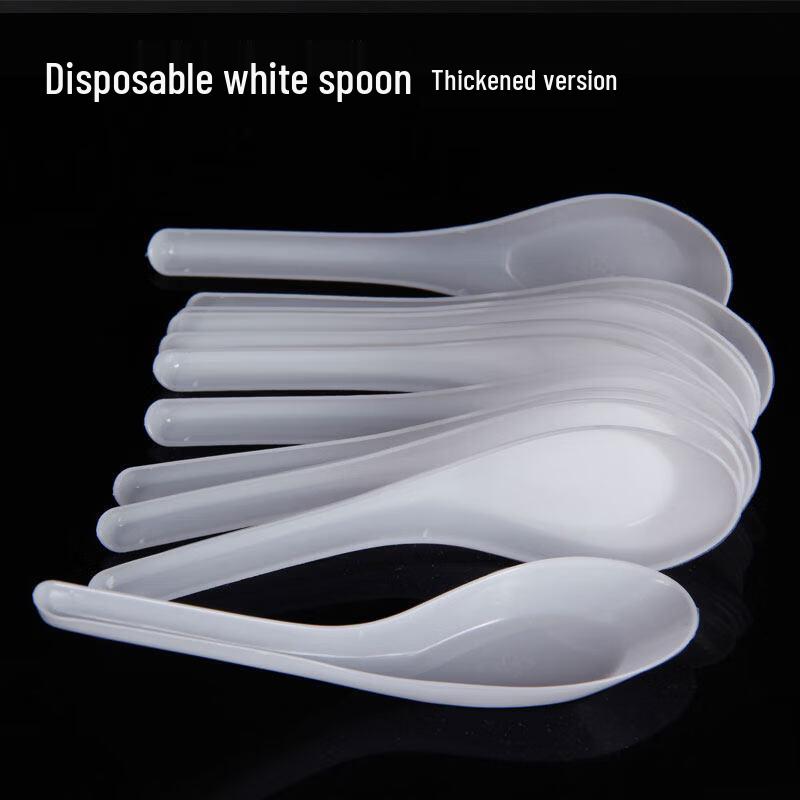 Disposable Plastic Soup Spoon