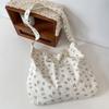 43 gebrochene Blume Canvas-Tasche Damen Frühling und Sommer neu lässig eine mit Umhängetasche große Kapazität Schultertasche