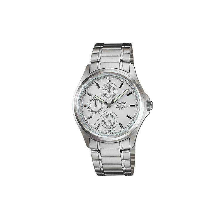 CASIO Men DRESS White Watch MTP-1246D-7A MTP-1246D-7A