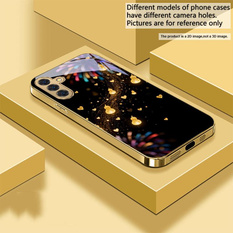 

Multiple golden gourds For Samsung Galaxy S26 S20 FE S21 S22 S23 Plus S24 Ultra 25Ultra S21+ S9 S22 S8 Golden glass phone case Galaxy S26