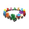 Magnetic Wooden Number Train: Educational Blocks for Children Ages 1-3