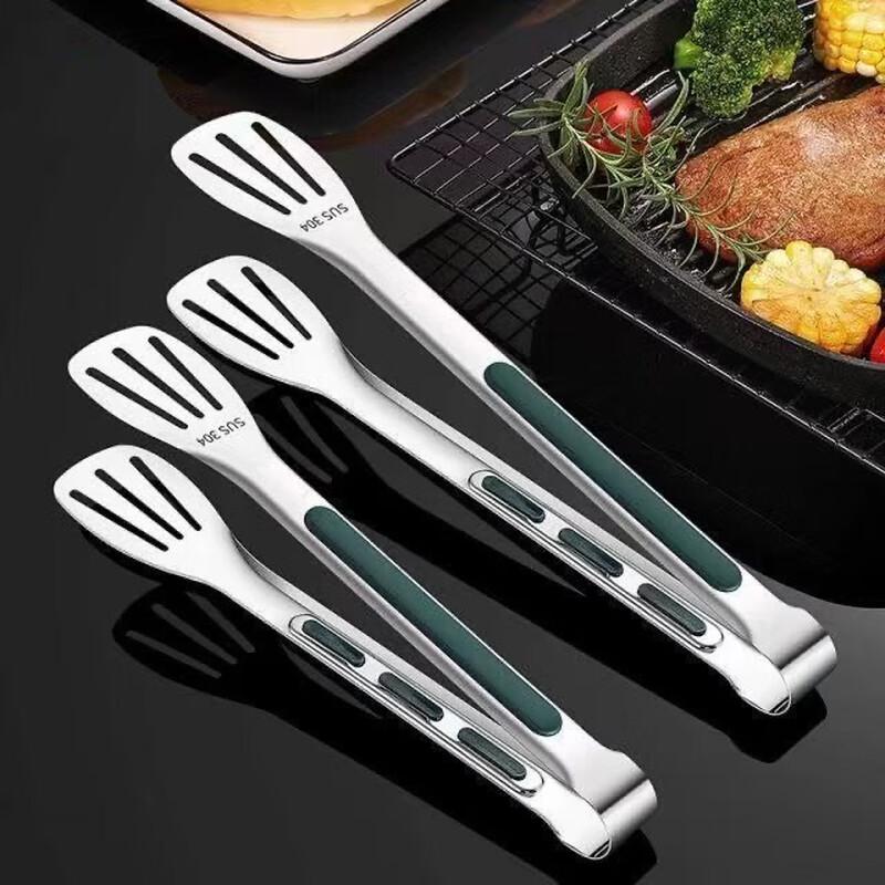 304 Stainless Steel Food Tongs