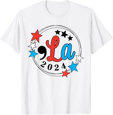 Comma La Kamala Harris For President 2024 T-Shirt
