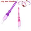 Adult Toy Vibrating Plug Silicone Vibrator Pulled Beads Massager