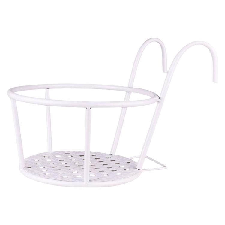 Wall Planter Shelf Rustproof Iron Storage Rack Space Saving Vertical Garden Organizer For Multiple Flower Pots