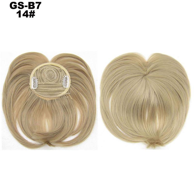 Hair Bangs Blunt-Bang Clip On Hair Extension False Fringe Women's Hairpieces