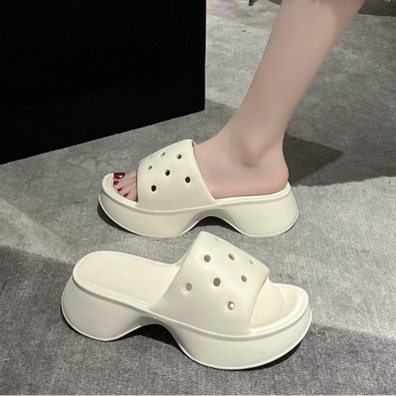 Heeled Shoes Woman Unique Features High-quality Outdoor Slippers Super Soft Lightweight Fashionable Wedge Sandals