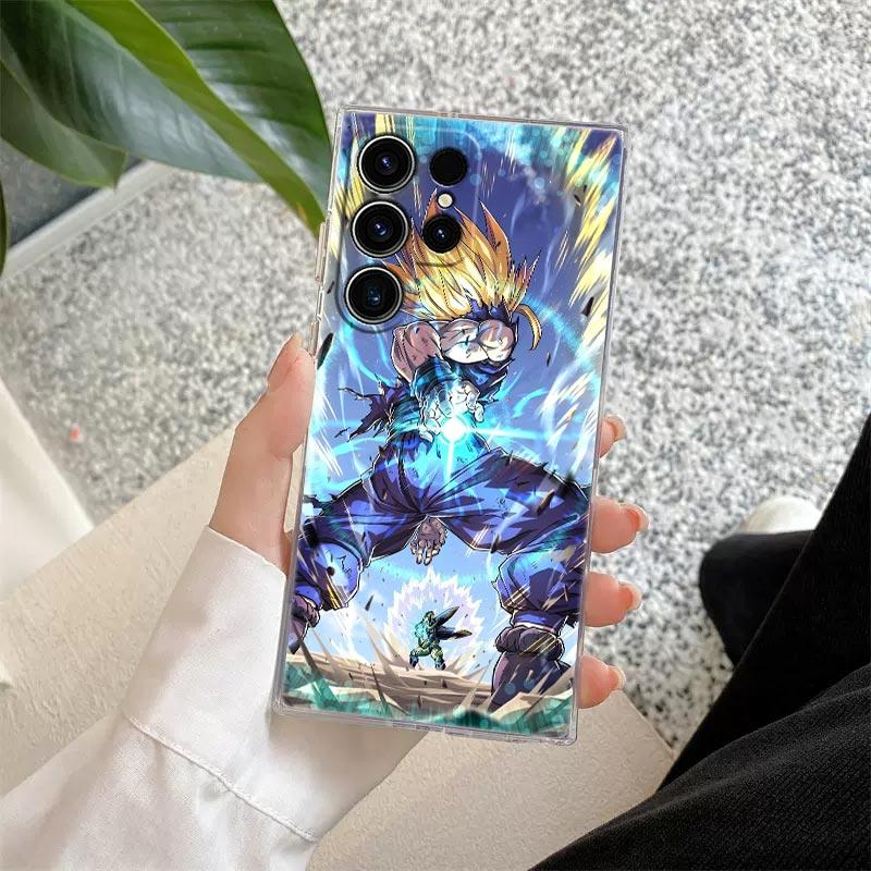 

Super Saiyans Dragons-Balls S26 Ultra Case Coque For Samsung Galaxy S25 S26 S24 S23 Ultra S22 S20 Plus S21 FE A57 5G Phone Cover Galaxy S20