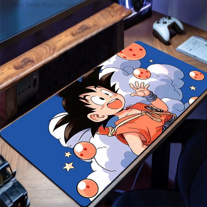 Mouse Pad Laptop Dragon Ball Gamer Cabinet Keyboard Pad PC Non Slip Rubber Anime Mousepad Office Computer Gaming Desk Mouse Mat