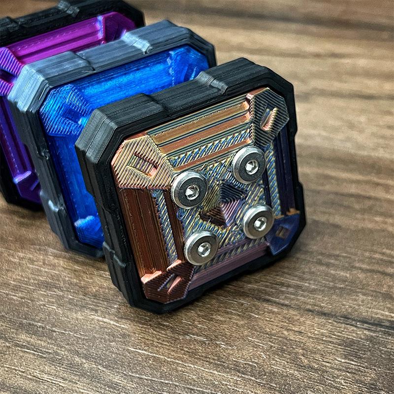 3D Printing Unlimited Pushing Slider E Fidget Toys Adult Decompression Toys Push Slider Fidget Spinner ADHD Anxiety Relief Toy