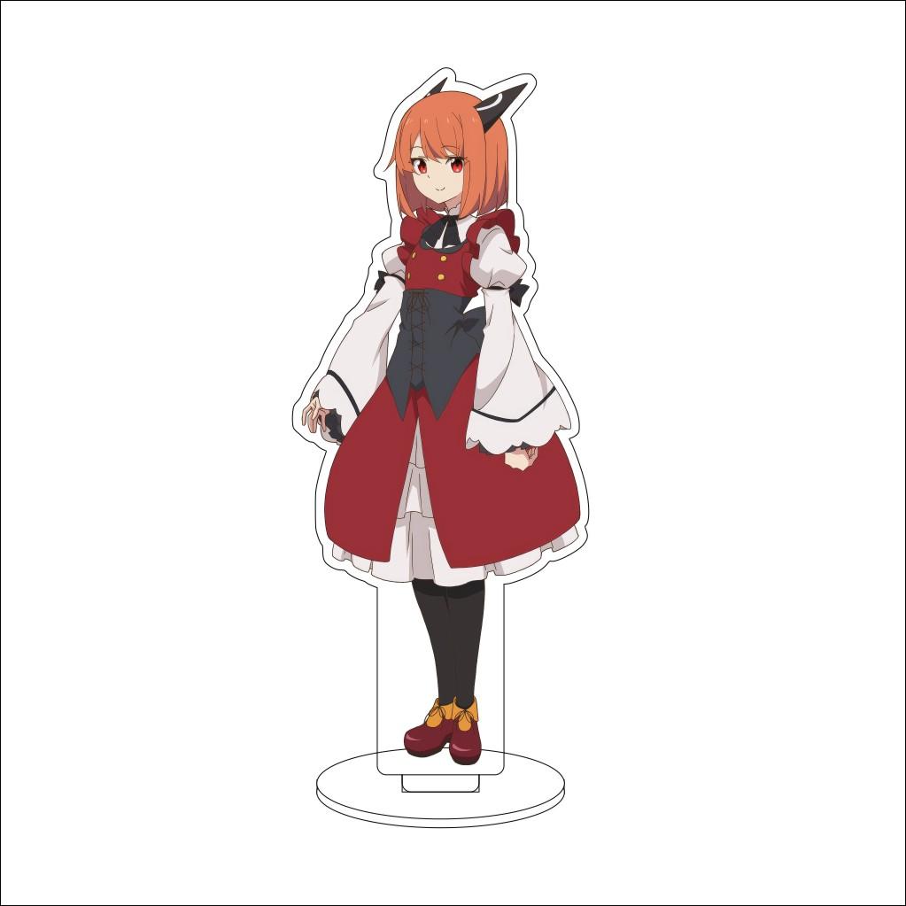 16CM Anime Cosplay Acrylic Stand Ornaments Azusa Falufal Sharula Haruka Flattelude Figure Stand Halloween Gifts