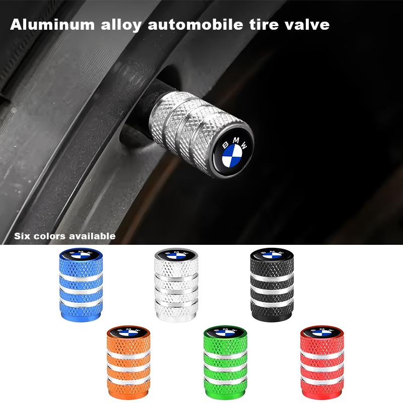 Car Wheel Tire Valve Caps Tyre Stem Covers Airdust Waterproof For Bmw X3 X5 X6 X1 X4 F20 F30 G20 F31 F34 F10 G30 F11 F25 I3 M3