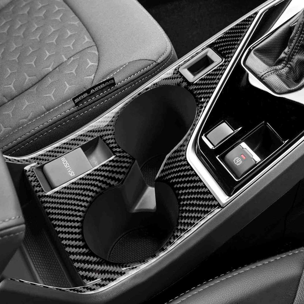 AIRSPEED Subaru Crosstrek GU Series 2023 2024 2025 Exclusive Carbon Fiber Accessories Interior Parts Central Control Cup Holder Sticker Garnish