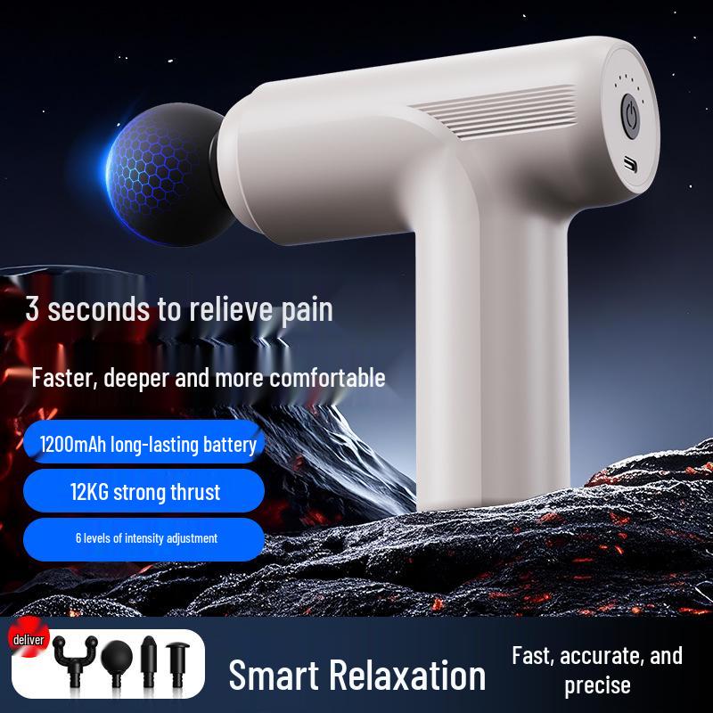 Smart Mini Fascia Gun - Electric Muscle Relaxation Massager for Full Body