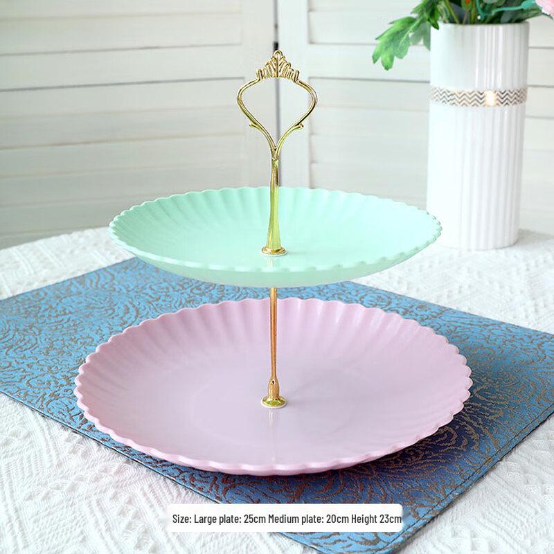 Nordic Style Multi-Layer Colorful Fruit & Candy Tray
