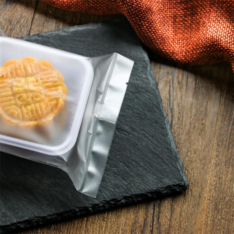 100Pcs Translucent Clear Machine Sealing Cookies Biscuits Packing Bag Handmade Moon Cake Package DIY Soap Bags