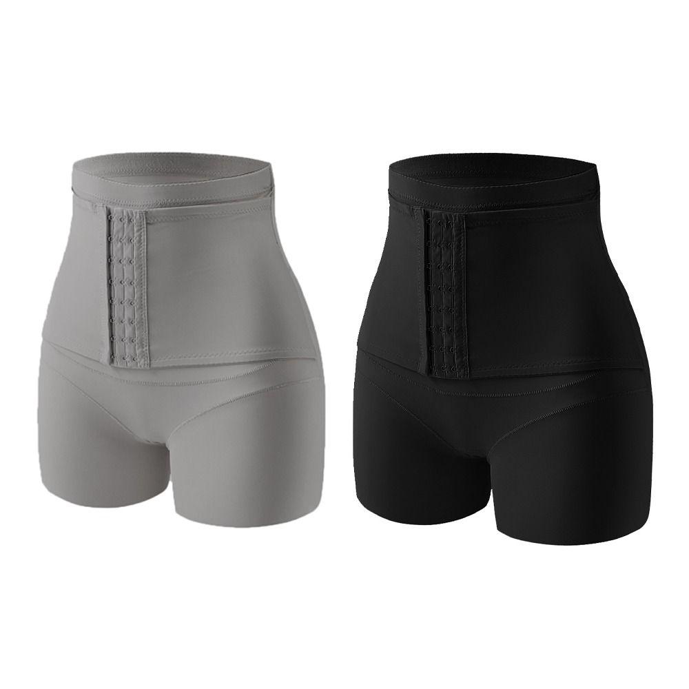 Shapewear Postpartum Body Shapers High Waist Slimming Buckle Shapers Butt Lifter Briefs Ladies