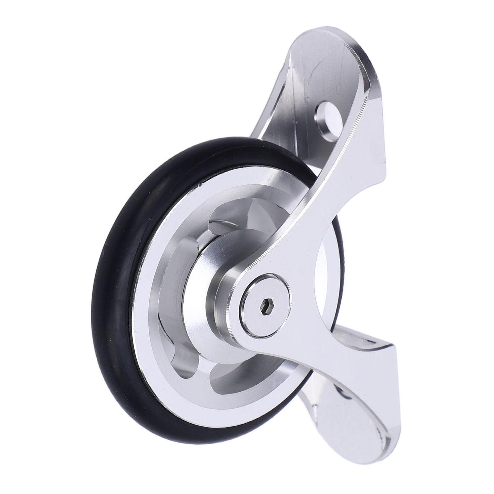 Bike Mudguard Bring sy Wheel Lightweight Aluminum Alloy Bike Mudguard Push Wheel for Folding Bike