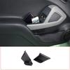 Für Mercedes Smart 451 Fortwo 2009-2015 ABS Schwarz Auto Tür Aufbewahrungsbox Griff Armlehne Aufbewahrungstasche Auto Innenzubehör