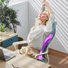 Lumbar Back Stretcher Adjustable Level Traction Massager Lumbar Back Stretcher Spine Cracker for Spine Discomfort Muscle