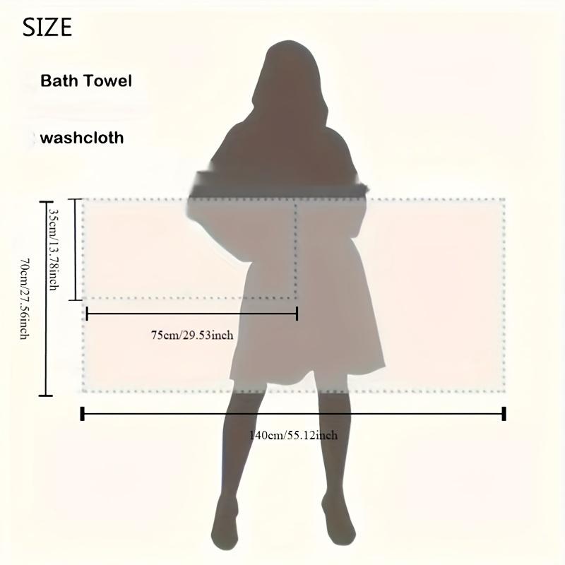 Cartoon Rabbit Towel Quick-Drying Absorbent Bath Towel