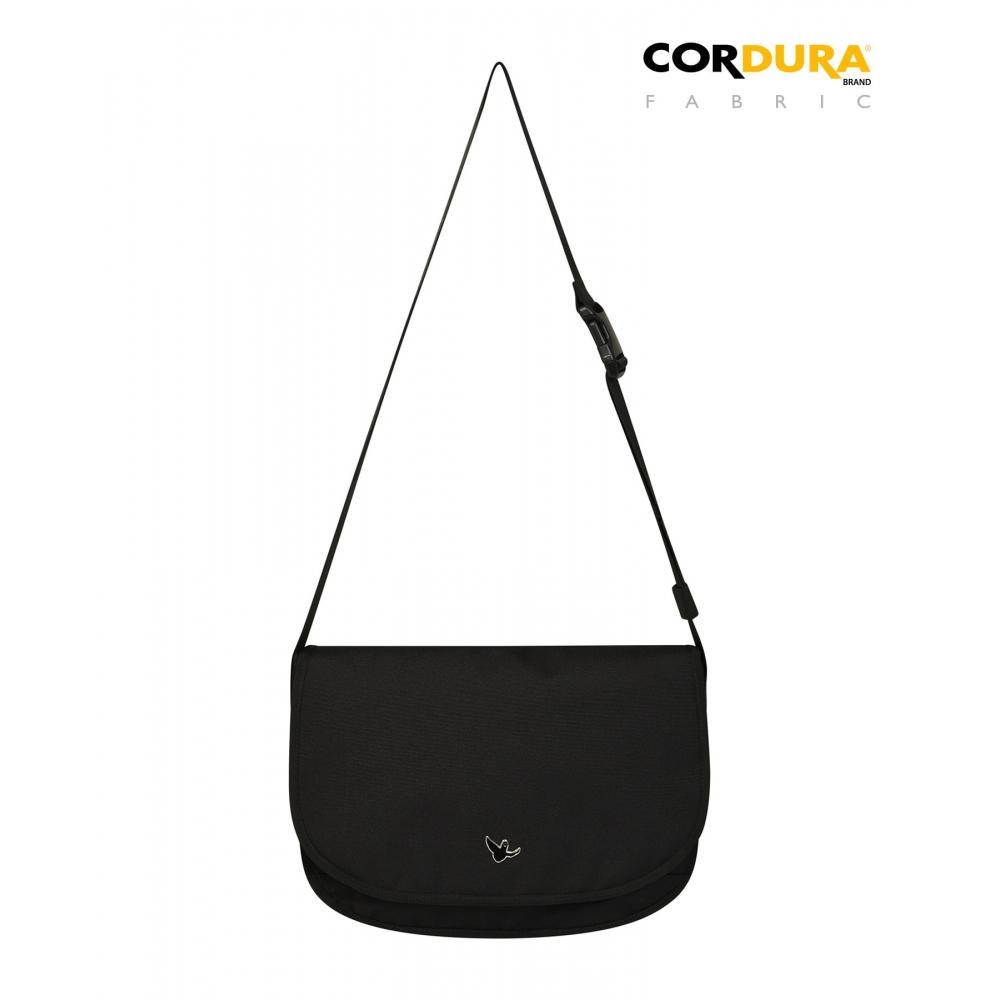 

WHATITISNT Angel Mail Bag Black