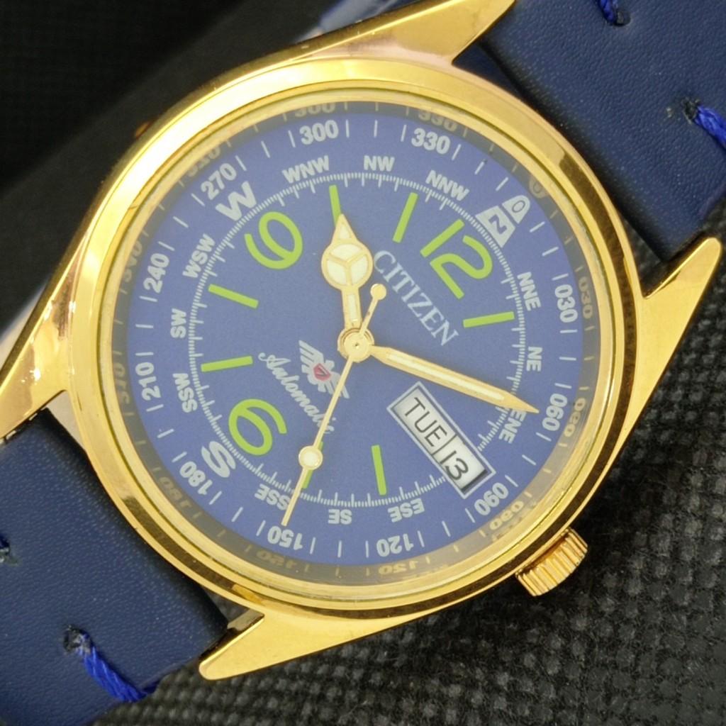 

ВОССТАНОВЛЕННЫЕ ВИНТАЖНЫЕ ЧАСЫ CITIZEN AUTO 8200 ЯПОНИЯ МУЖСКИЕ D/D СИНИЕ 588c-a313935-2 SKU588c-a313935