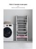 Foldable Stainless Steel Clothes Rack for Indoor/Outdoor Use