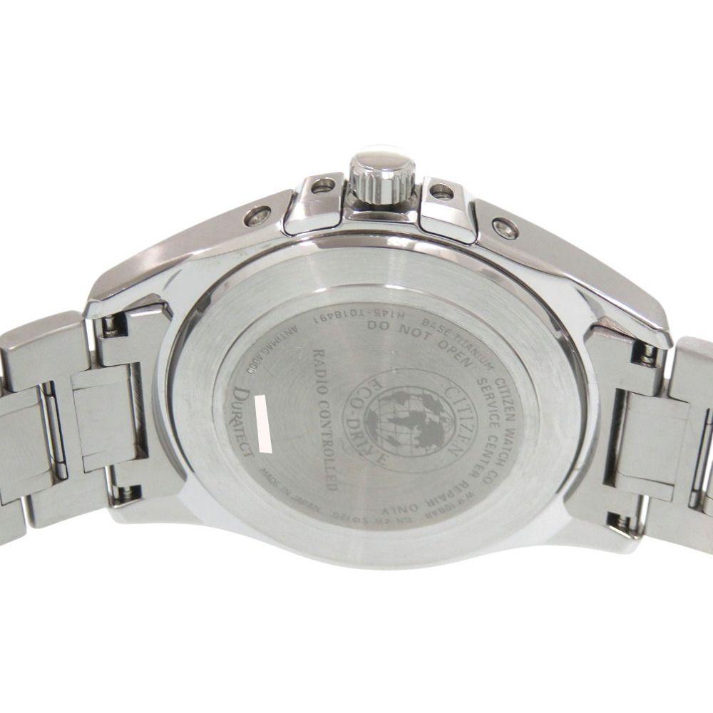 Used Like New Citizen Exceed CB0100-52A Titanium White Eco-Drive Watch White Dial 1452 CITIZEN