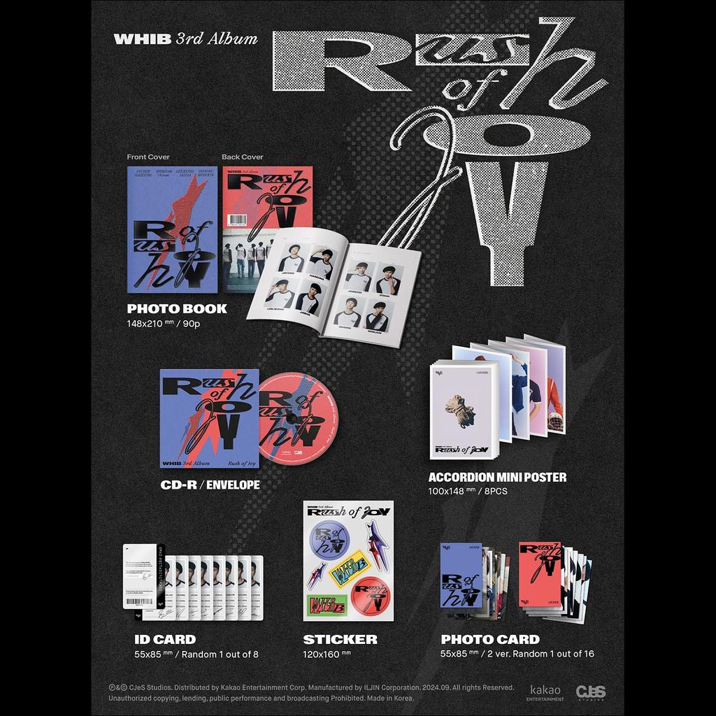 WHIB - Rush of Joy / 3rd Single Album