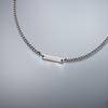 Emporio Armani Hip Hop Cool Fashion Versatile Cuban Link Stainless Steel Necklace Men necklace Silver EGS3188040