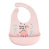 Babador de silicone à prova d'água para bebês - Babador de arroz descartável grande