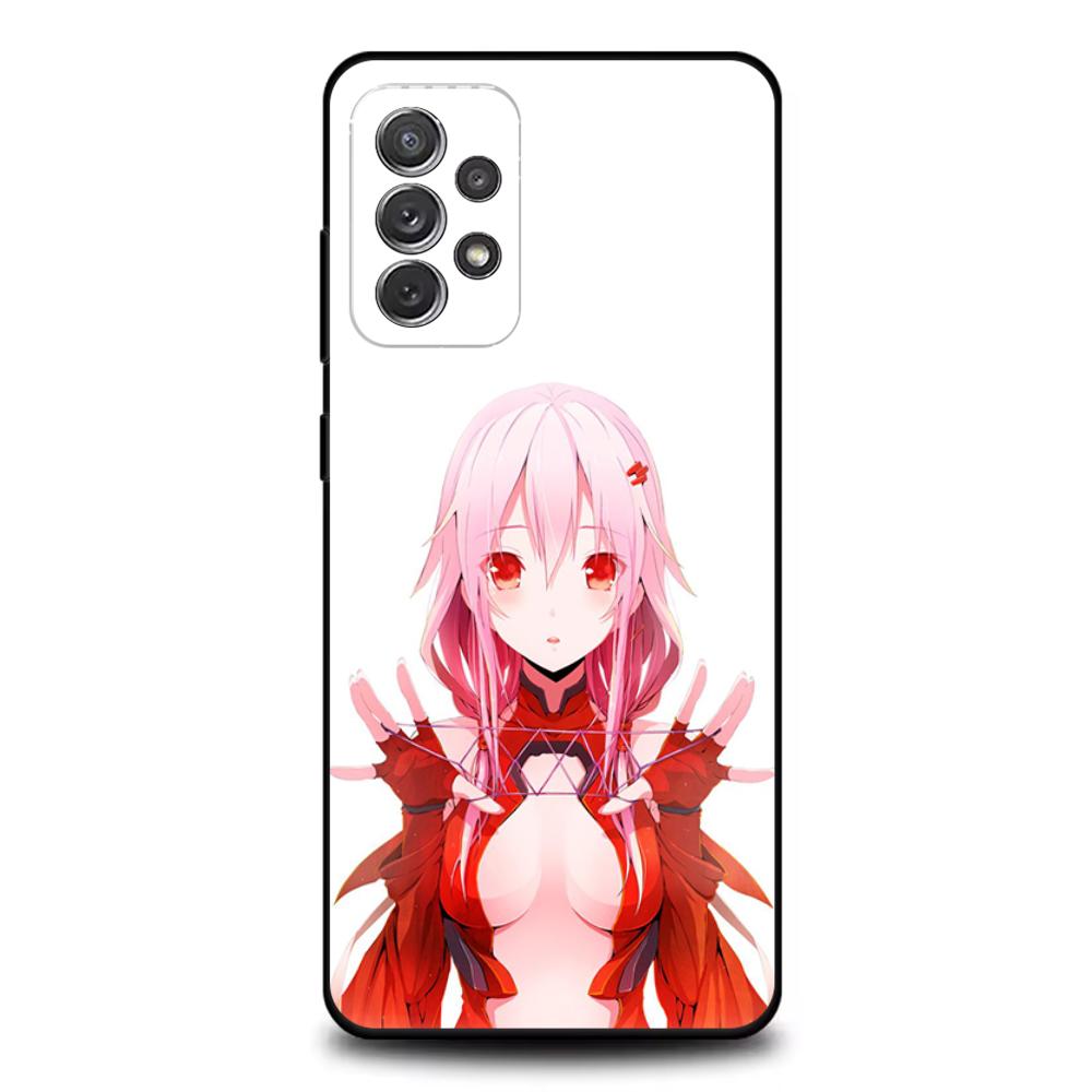 

Guilty Crown Yuzuriha Inori Phone Case For Samsung S25,S24,S21,S22,S23,S30,Ultra,S20,Plus,Fe,Lite,Note,10,9,5G Black Cover Samsung S20plus5G
