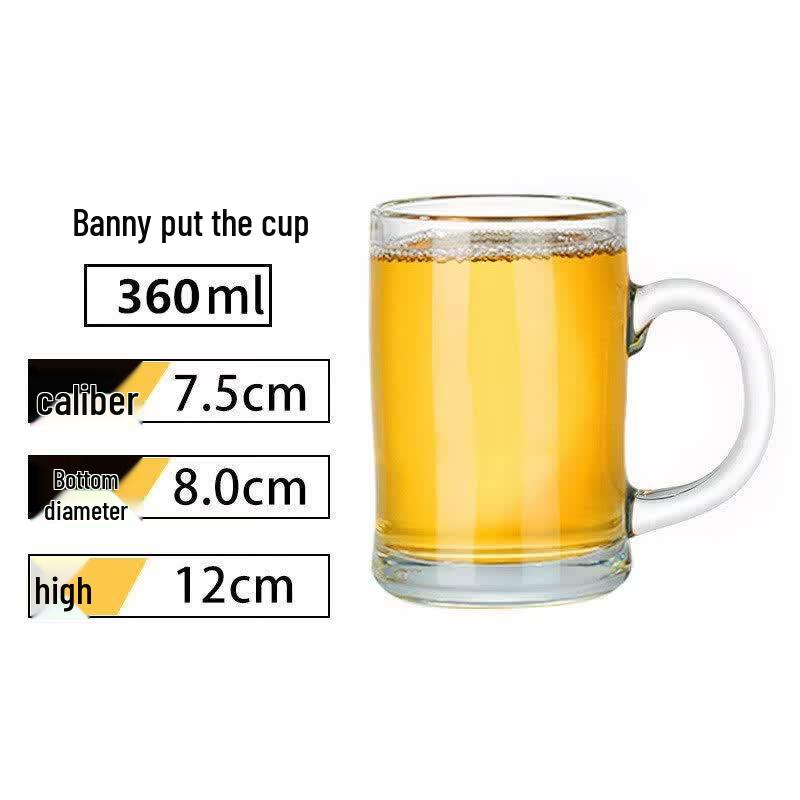 Biaoxing Hero 1000ml Pineapple Glass Beer Mug