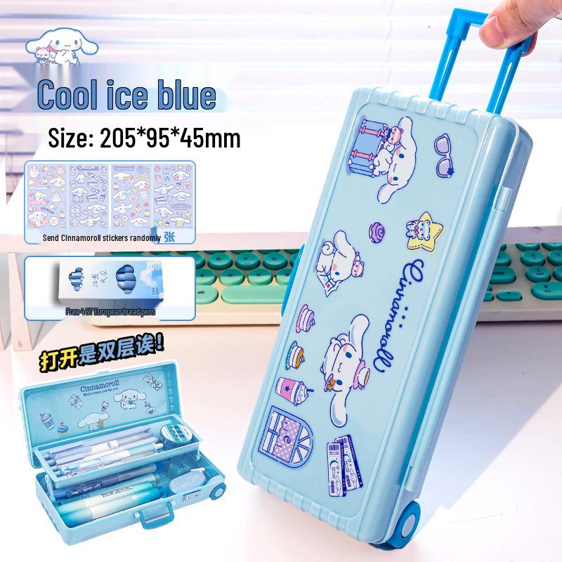 Estuche de Lápices de Dibujos Animados Lindo para Estudiantes de Primaria