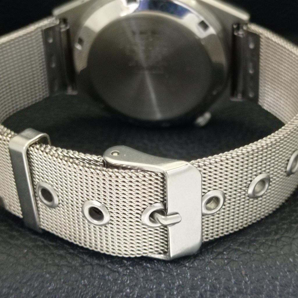 AUTOMATIC VINTAGE CITIZEN 8200 JAPAN MENS BLACK COLOR DIAL WATCH a702130-5 R208-a702130