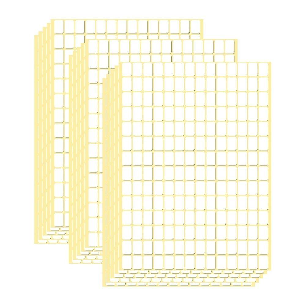 Blank Small Labels Removable Price Tags Envelopes Matte Labels  Office
