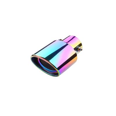 Compatible with Honda S660 JW5 Car Muffler, Cutter, Tail Throw Muffler, Cutter, Oval Rod,