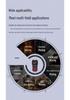 Baoshian 4-in-1 Portable Gas Detector: Methane, Oxygen, CO, H2S
