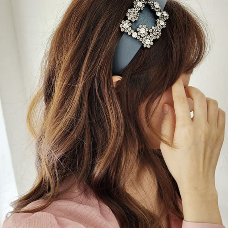 RACOHA New Glam Glam Crystal Hair Band