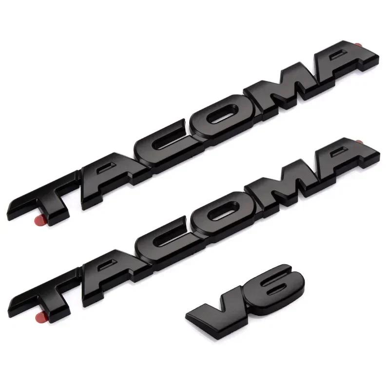 7-piece Set for Tacoma V6 SR5 Trunk Car Door Tailgate Decal Emblem Sticker Badge for Toyota Tacoma Covered Vehicle Label 4X4 Lim