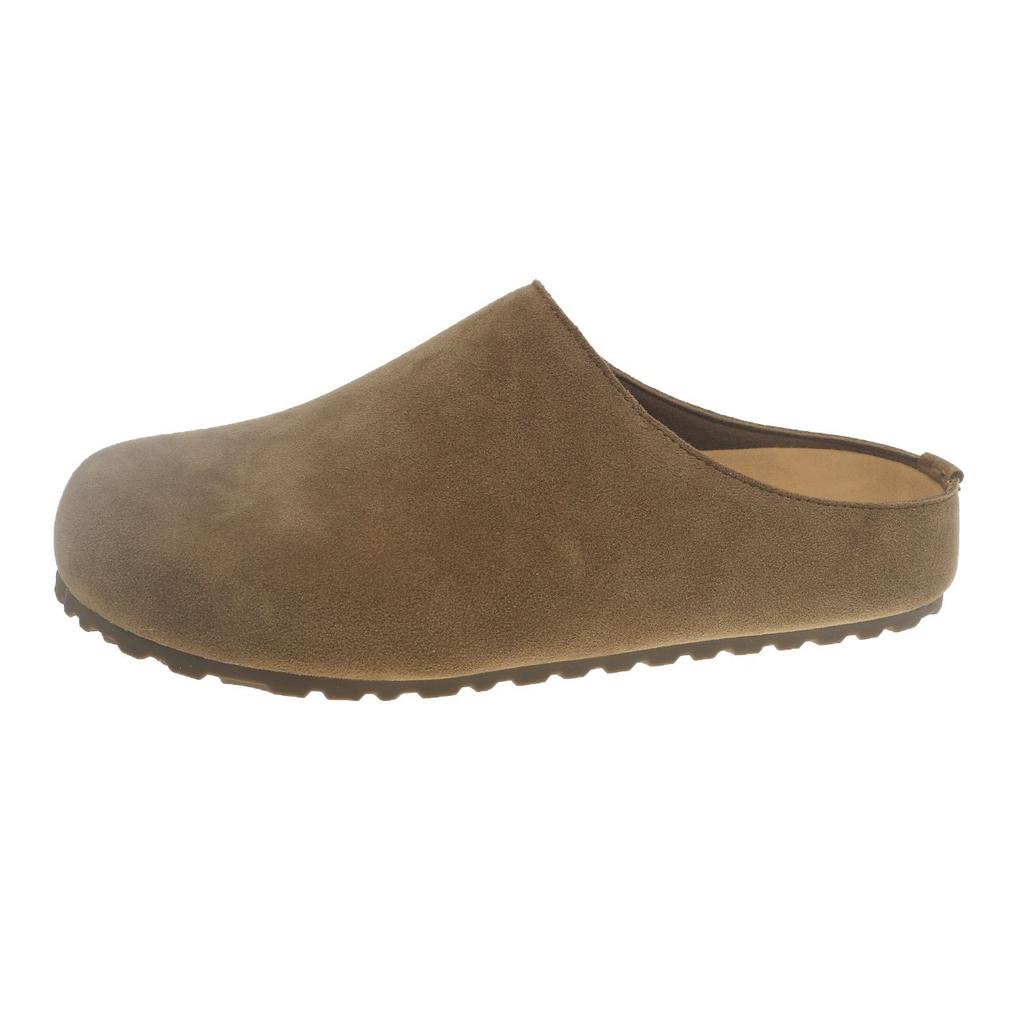 Retro flat-bottomed slippers for women's new versatile and comfortable lazy one-pedal bag head slippers