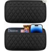 2 PCS Car Side Pocket Organizer, Adhesive Auto Side Seat Back Storage Large