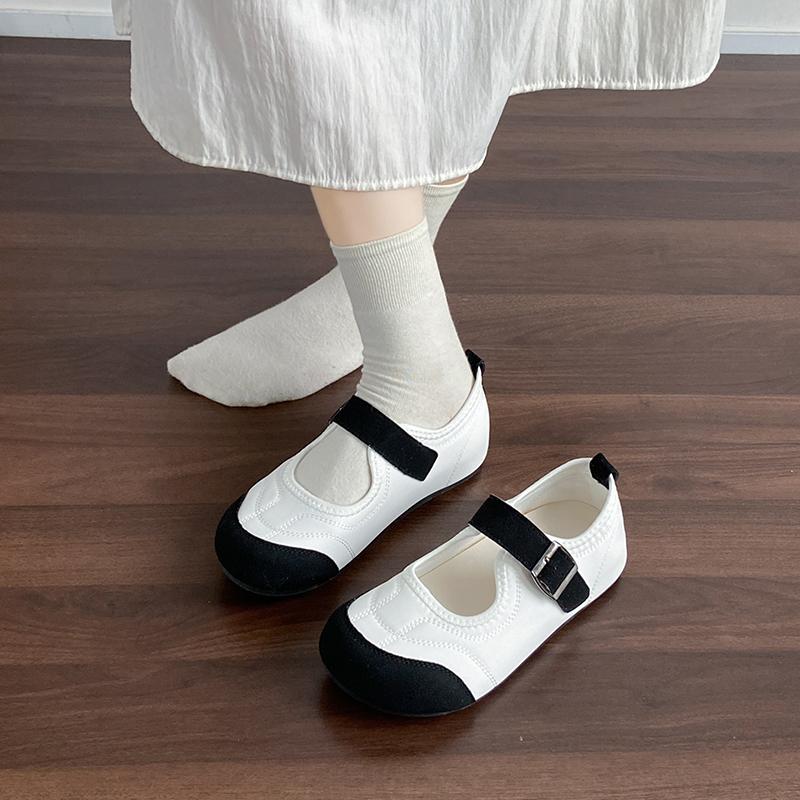 CRLAYDK Sweet Women's Loafers Adjustable Buckle Driving Moccasins Casual Slip On Comfort Ladies Walking Flats Work Shoes