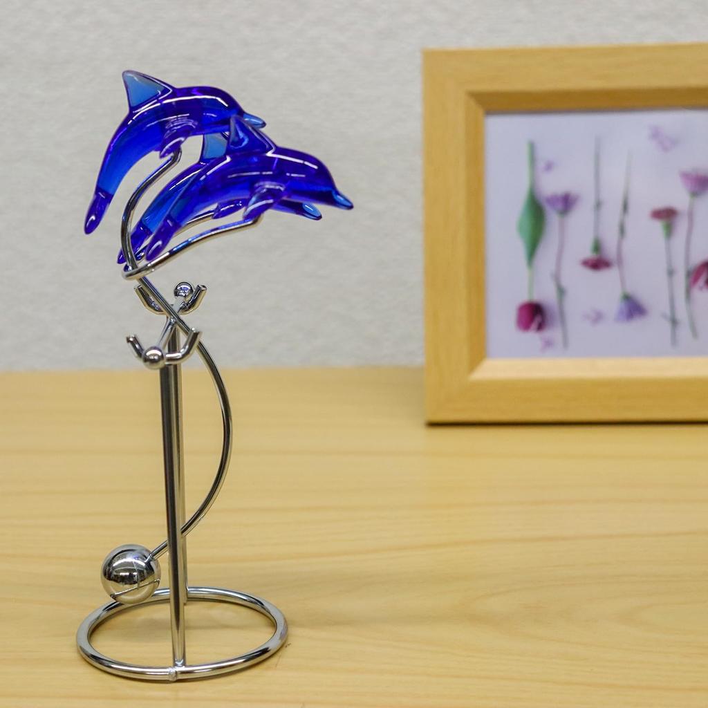 Castle Enterprises Mobile Dolphin Family Balanced Display Set of 12 Object, [Japanese Souvenir, Festival/Event/Children's Party/Street Stall/Fair]