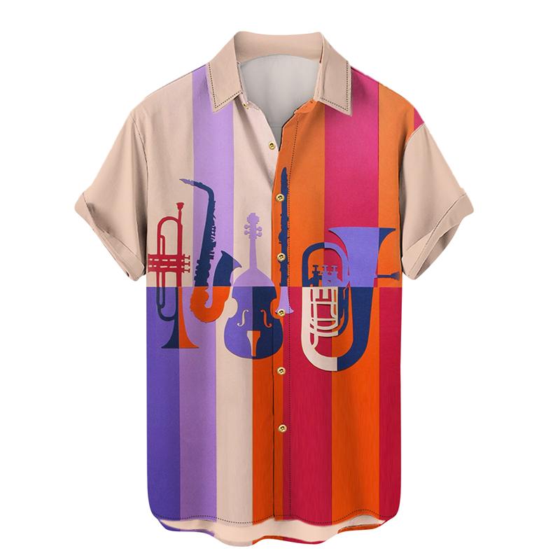 

Мужские футболки Музыка Гитара 3D принт Рок Хип-хоп Топы Мужская одежда Короткий рукав V-образный вырез Пляжные футболки 5XL