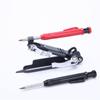 Aluminium Alloy Scribing Ruler Adjustable Multifunctional Contour Gauge Anti-Deformation Deep Holes Woodworking Compass
